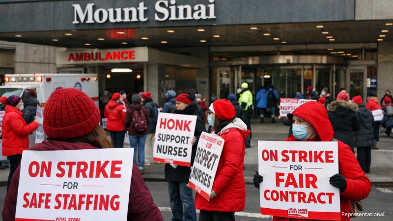 NYC nurses strike enters second day as hospitals stay open amid stalled talks