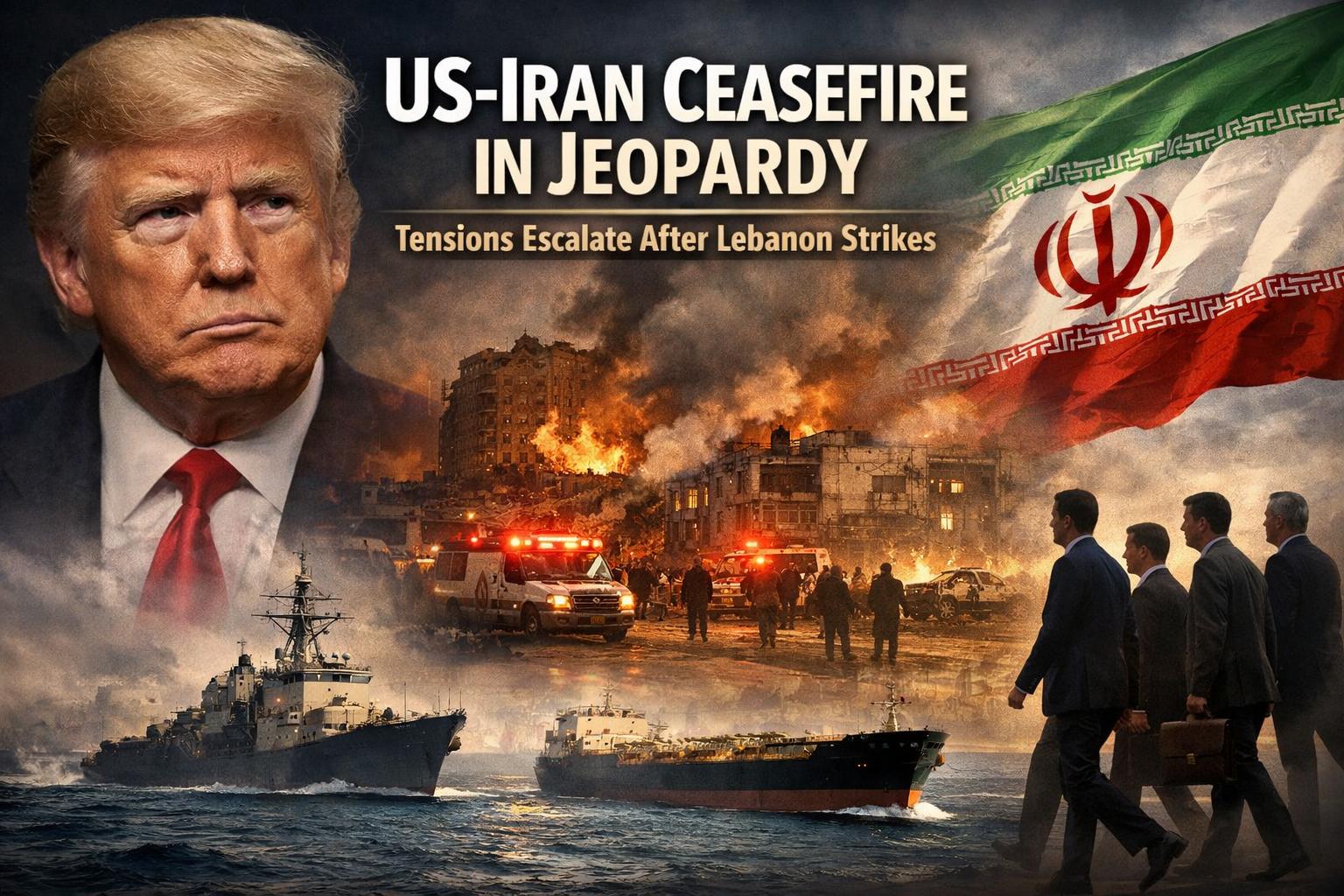Trump warns Iran amid fragile ceasefire and renewed Middle East strikes