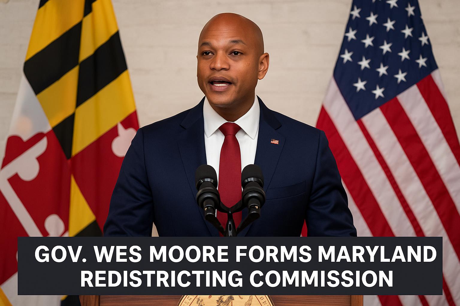 Gov. Wes Moore Forms Maryland Redistricting Commission for Fair Representation