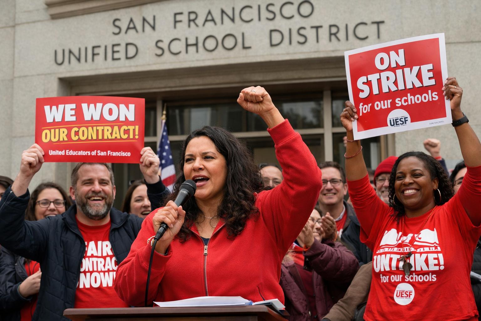 San Francisco teachers union approves new contract after strike ends