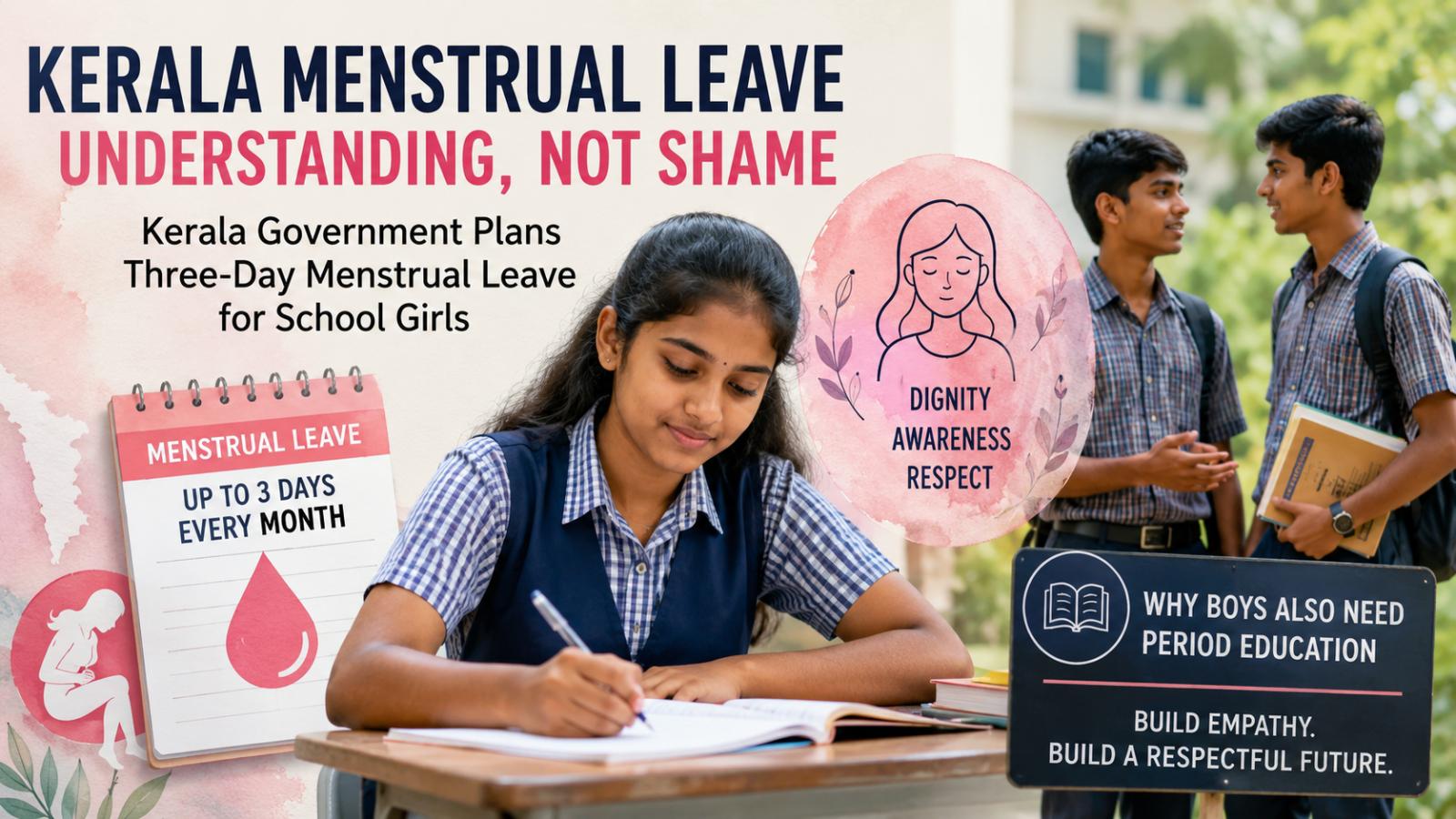 Kerala Menstrual Leave Proposal Raises Wider Period Education Debate