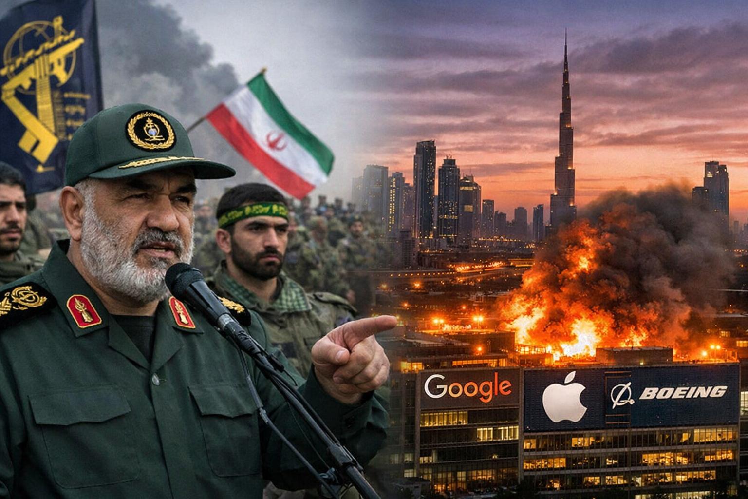 Iran IRGC threatens US companies after killing of senior military official