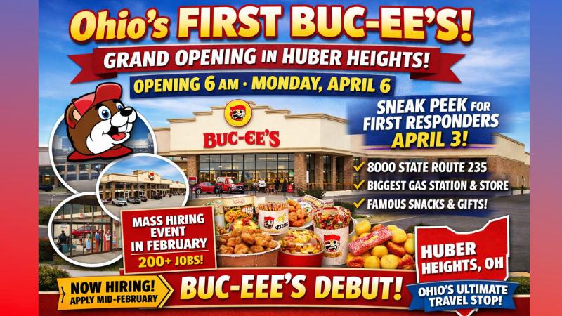 Ohio’s first Buc-ee’s grand opening set for April 6 in Huber Heights