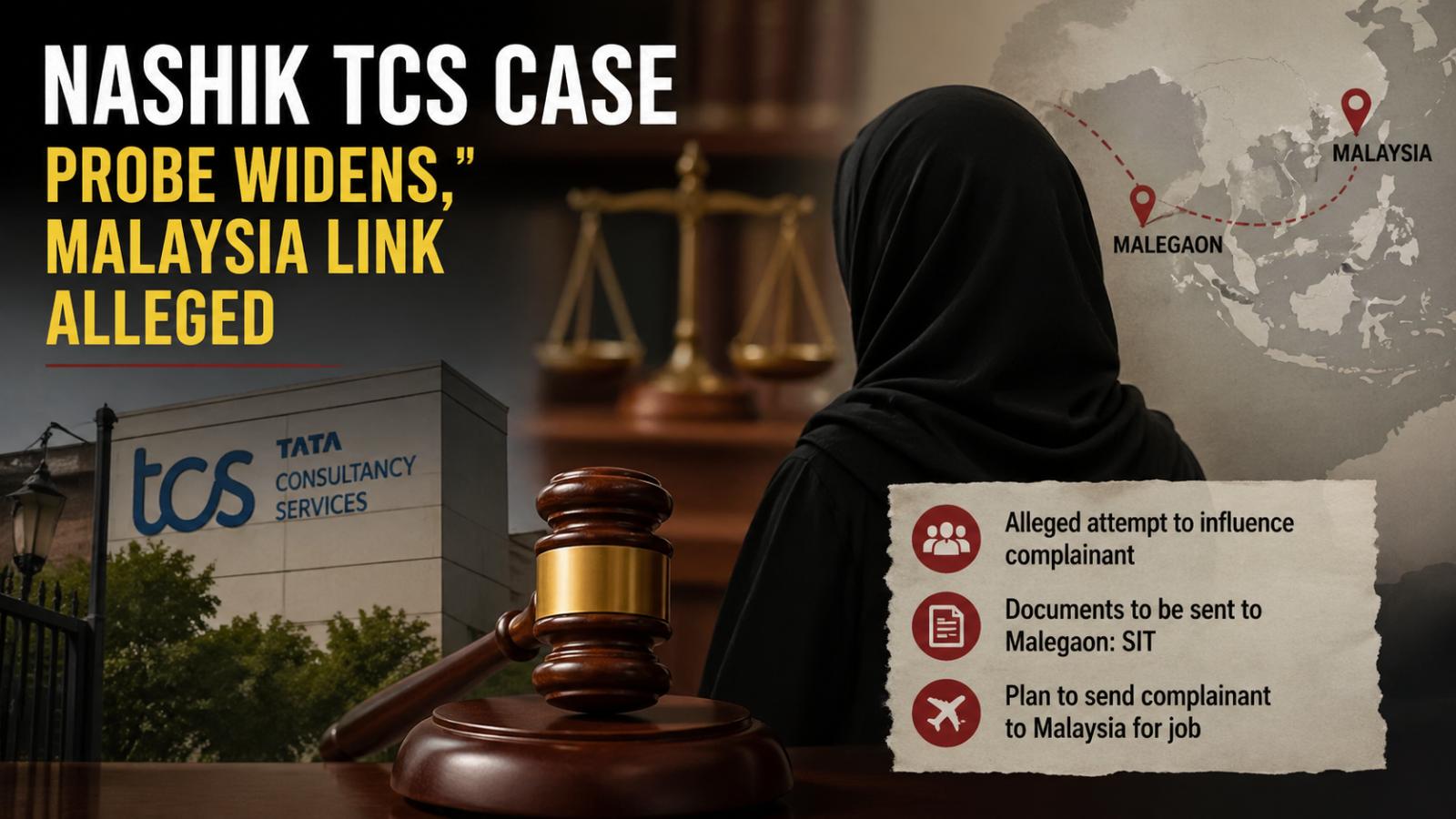 Nashik TCS case expands with new evidence and international links alleged