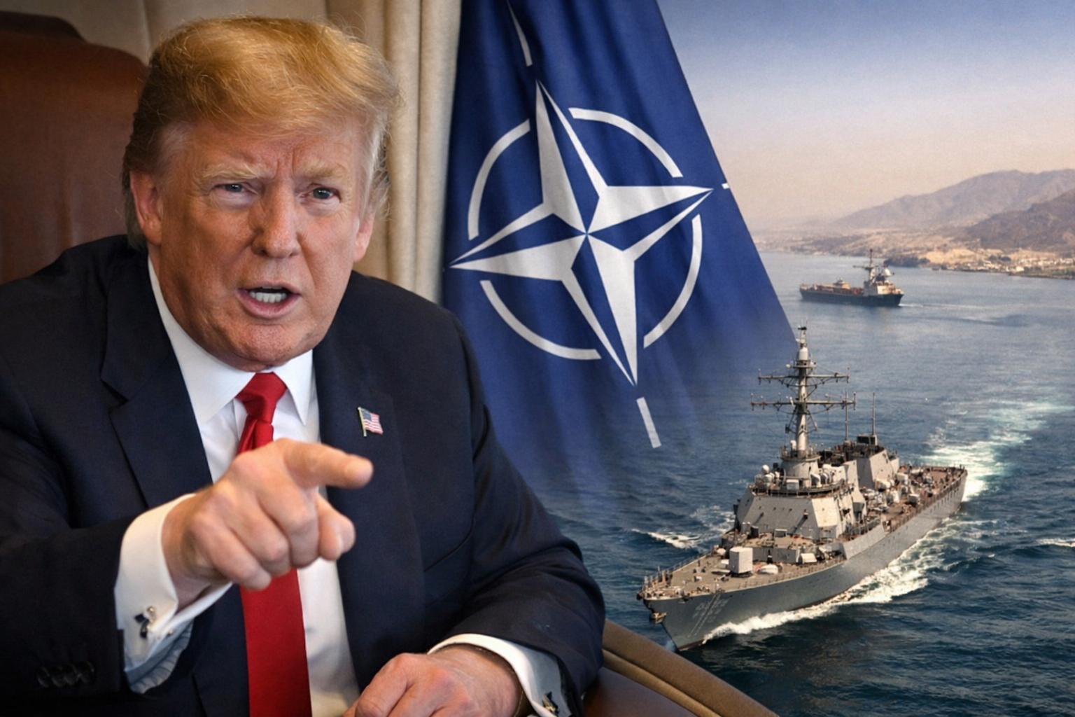 Trump warns NATO faces “very bad” future if allies refuse to reopen Strait of Hormuz