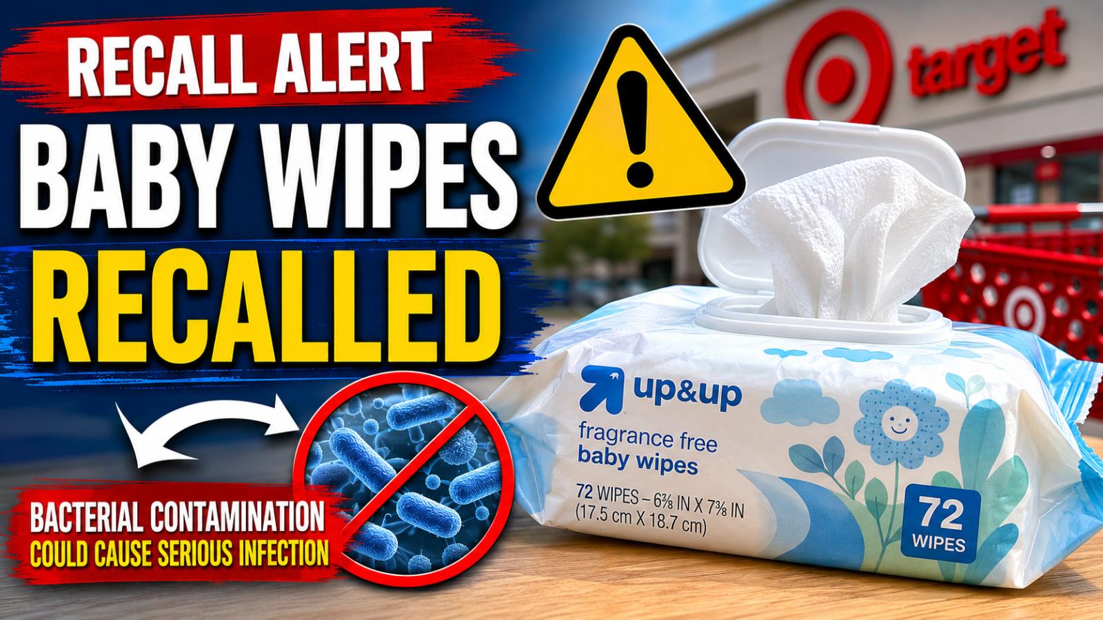Target Up & Up Baby Wipes Recall in U.S. Stop Using These