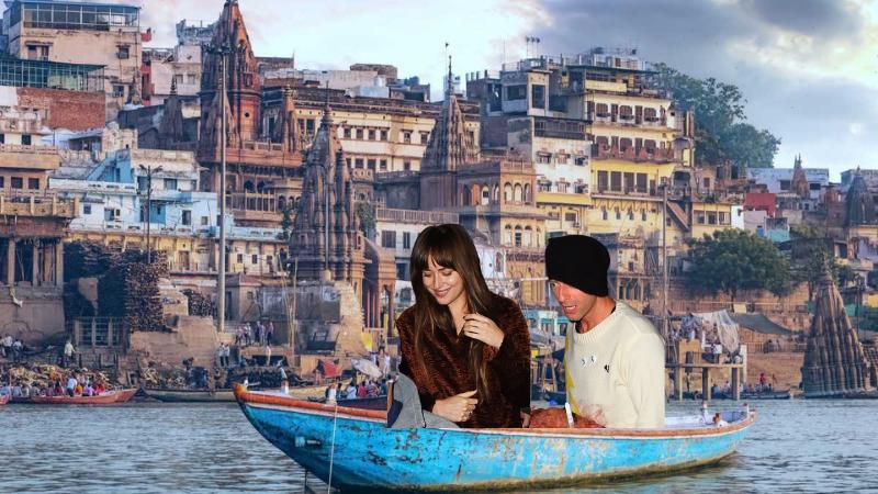 Chris Martin and Dakota Johnson’s Maha Kumbh Mela Visit Sparks Social Media Frenzy