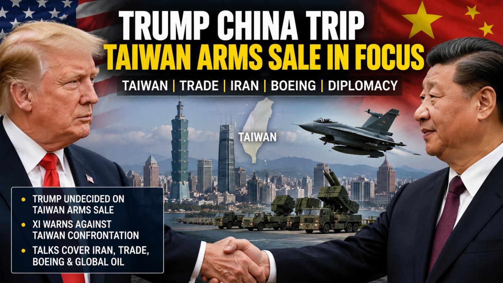 Trump Taiwan Arms Sale Explained After China Trip