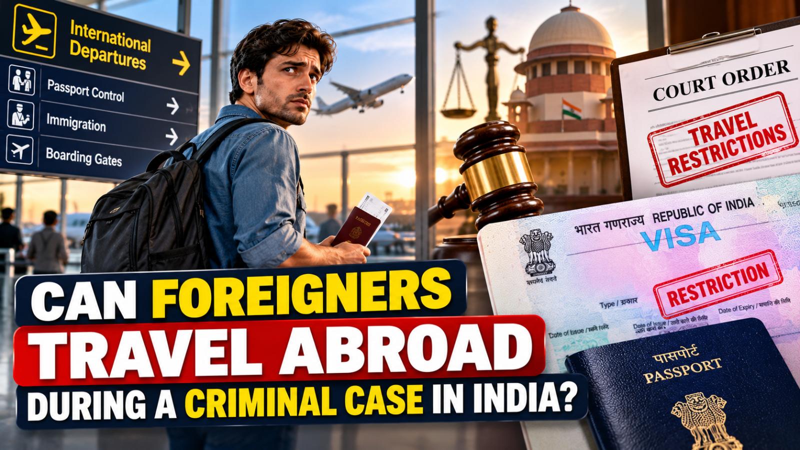 Can Foreigners Travel Abroad During a Criminal Case in India