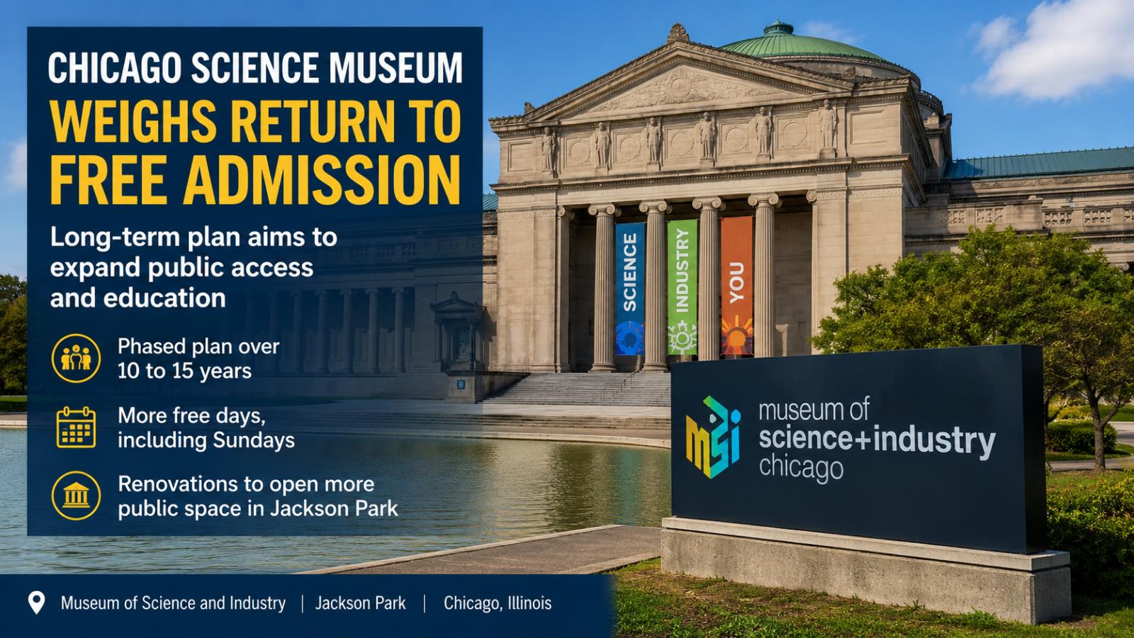 Chicago Science Museum Weighs Long-Term Return to Free Admission