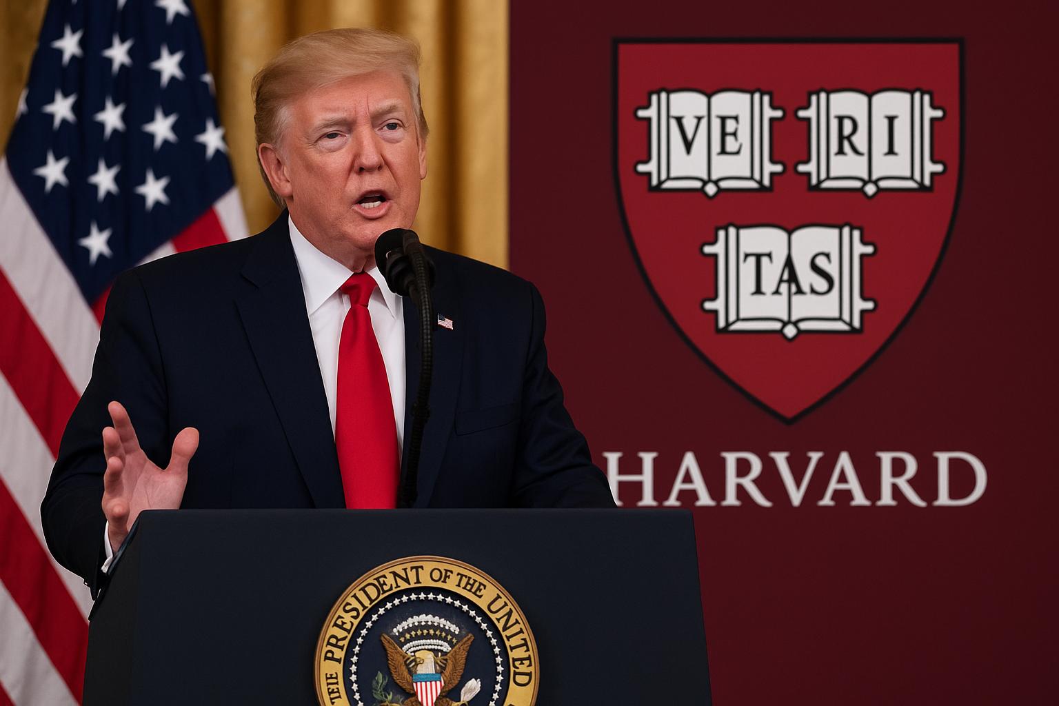 Trump announces $500m Harvard settlement amid funding and antisemitism dispute