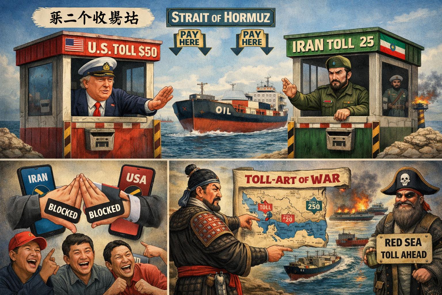 Chinese social media mocks US blockade of Iran as “second toll booth”