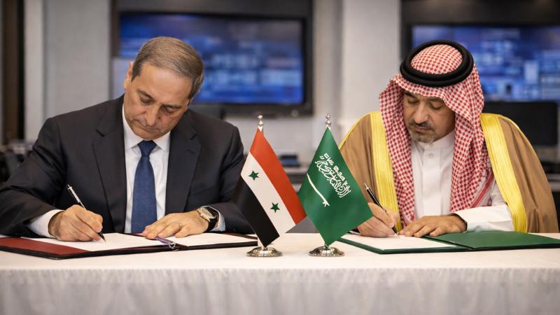 Syria and Saudi Arabia sign major investment deals to boost reconstruction