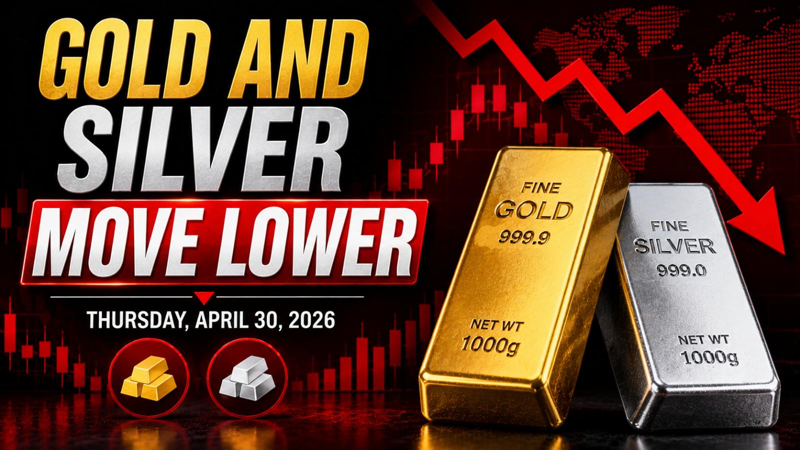 Gold and Silver Move Lower – Tuesday, May 12, 2026