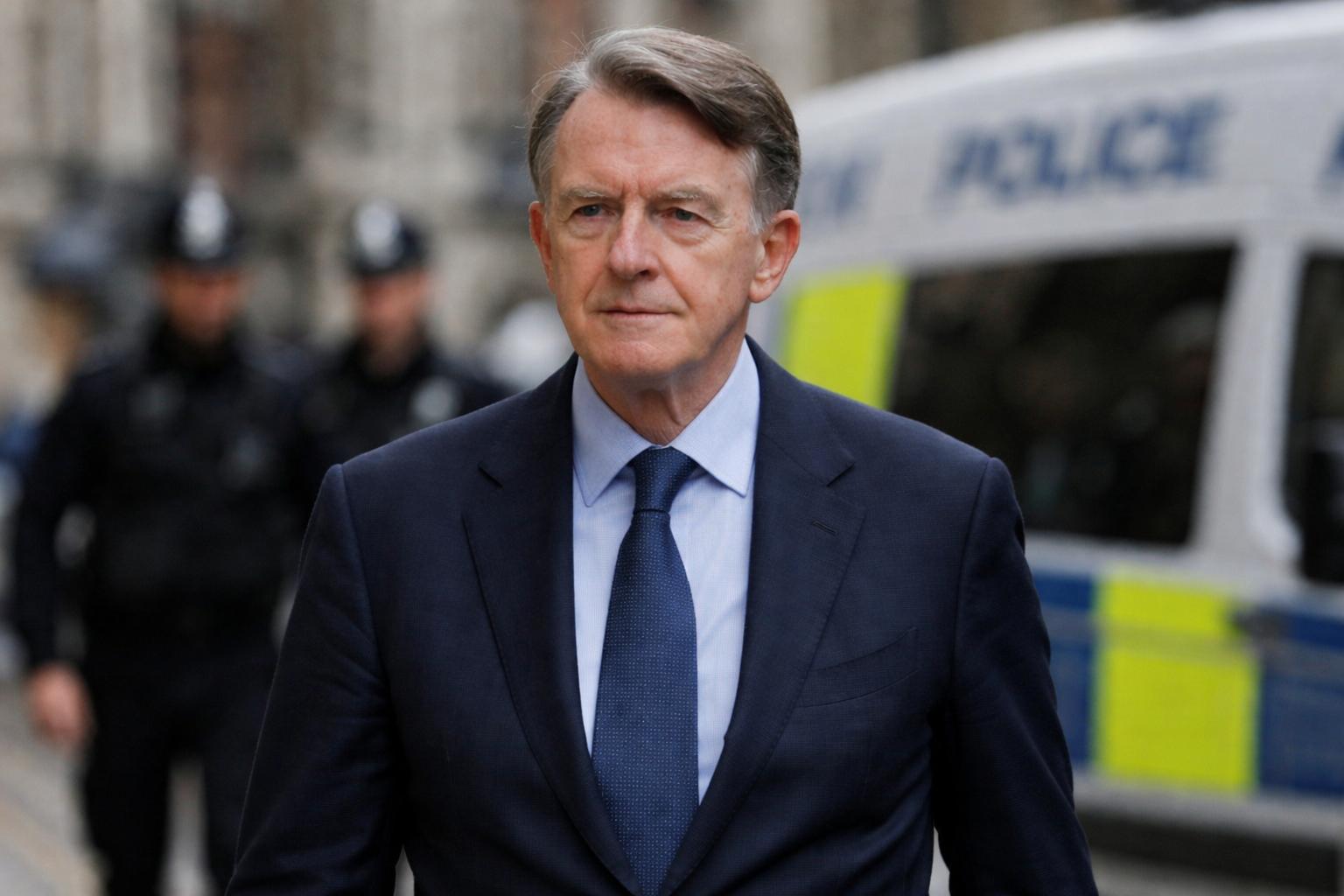 Former UK ambassador Peter Mandelson arrested in misconduct probe