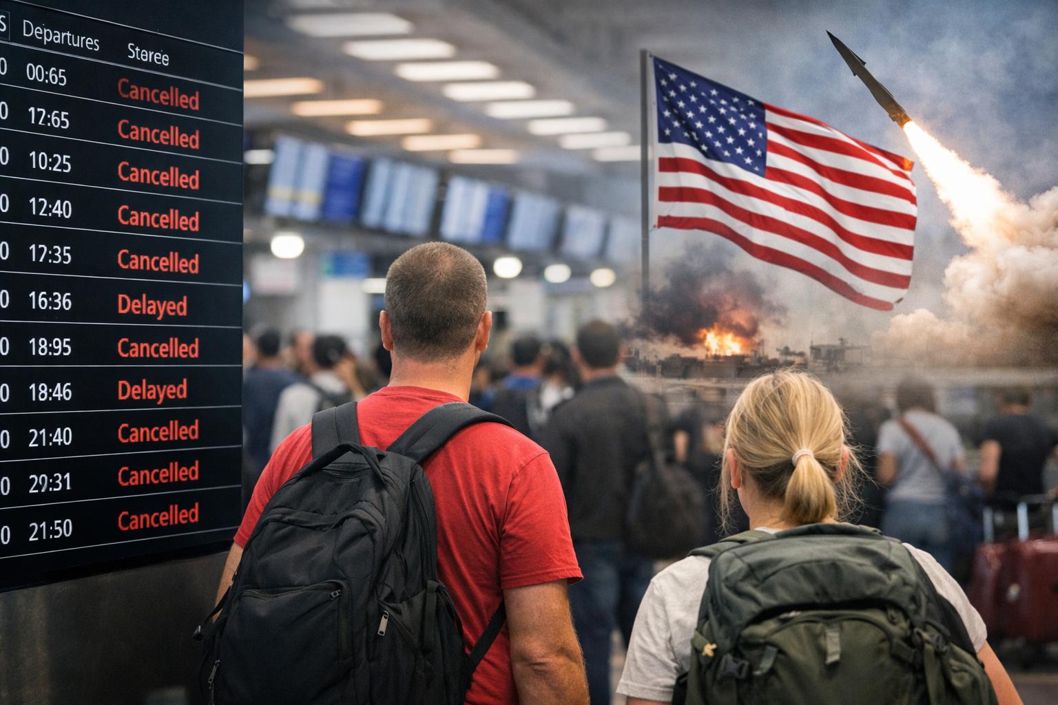 Iran war escalates as Americans urged to leave Middle East