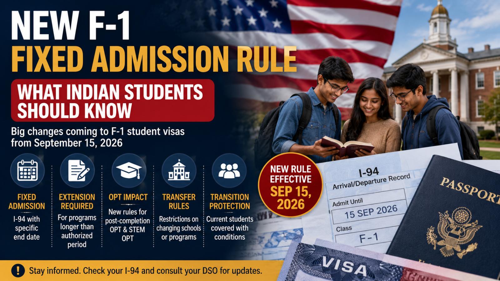 New F-1 fixed admission rule: What Indian students should know