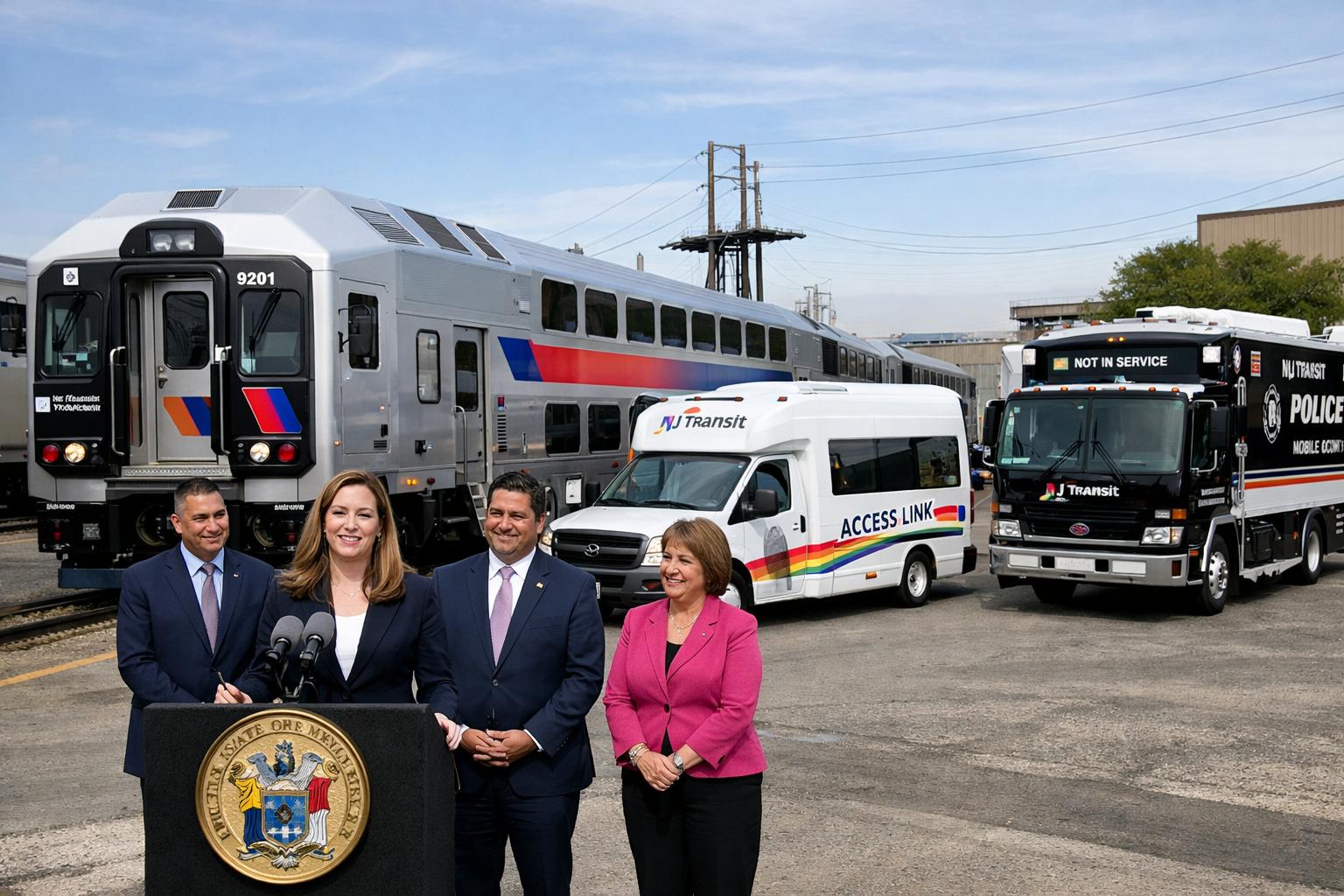 Governor Mikie Sherrill showcases NJ Transit modernization upgrades