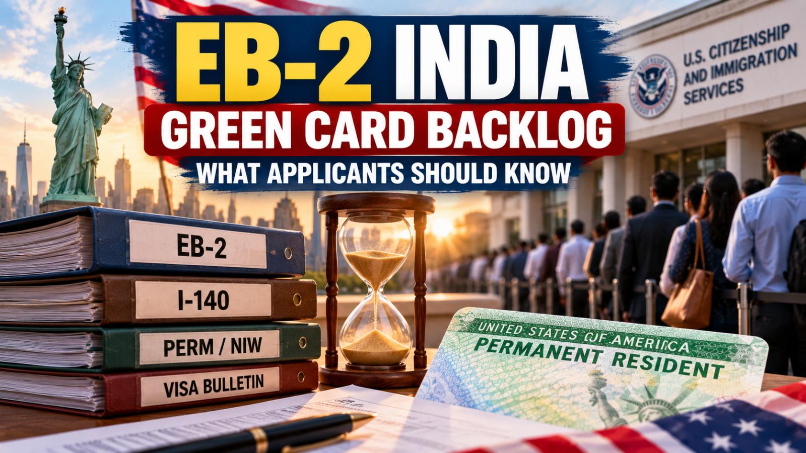 EB-2 India green card backlog: What applicants should know