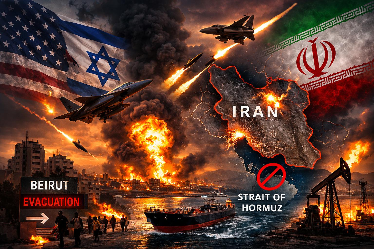 US and Israel airstrikes on Iran push death toll past 1,230 amid regional tensions
