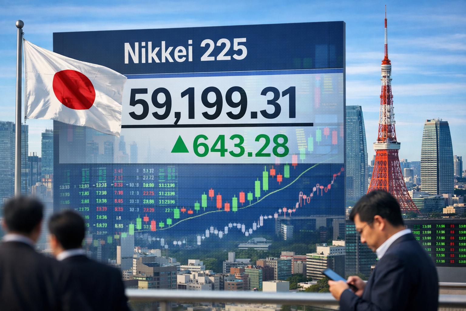 Nikkei 225 hits record high on Takaichi trade as Asia markets advance
