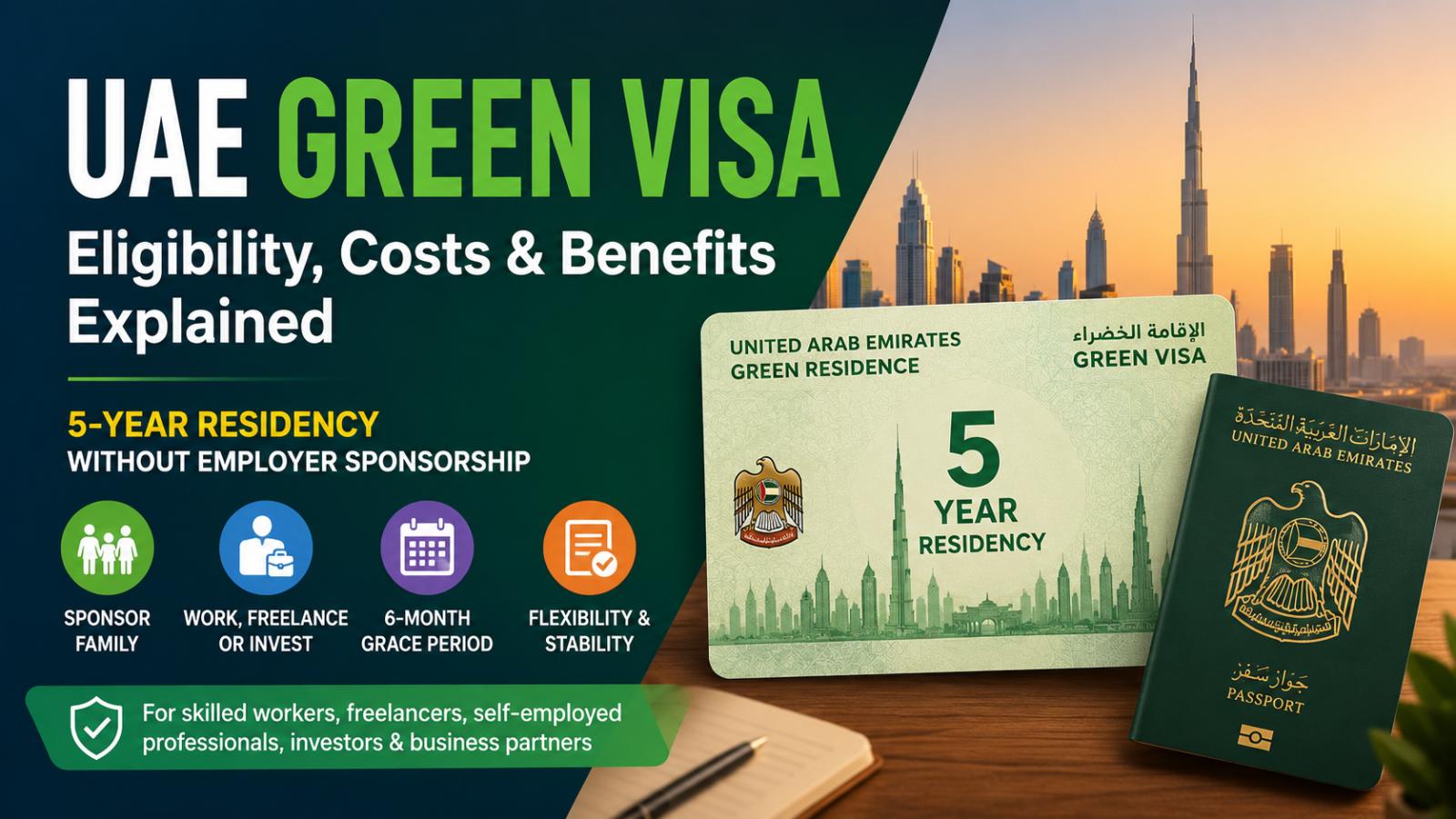 UAE Green Visa: Who Qualifies, Costs and 5-Year Residency Benefits