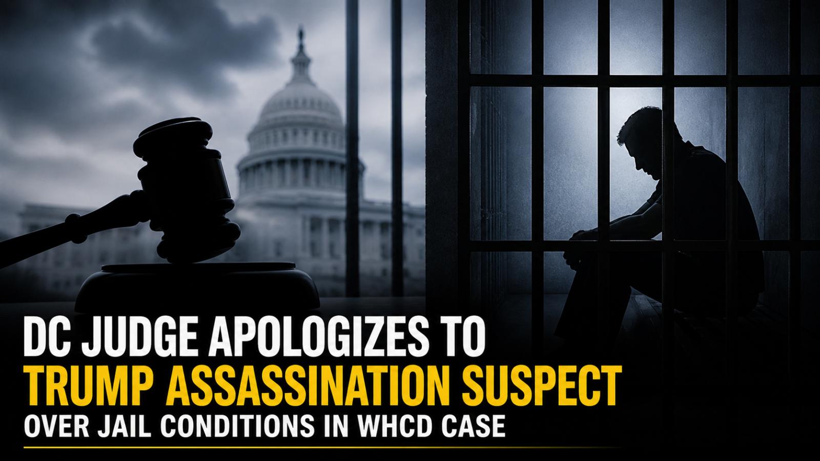 DC Judge Apologizes to Trump Assassination Suspect Over Jail Conditions in WHCD Case