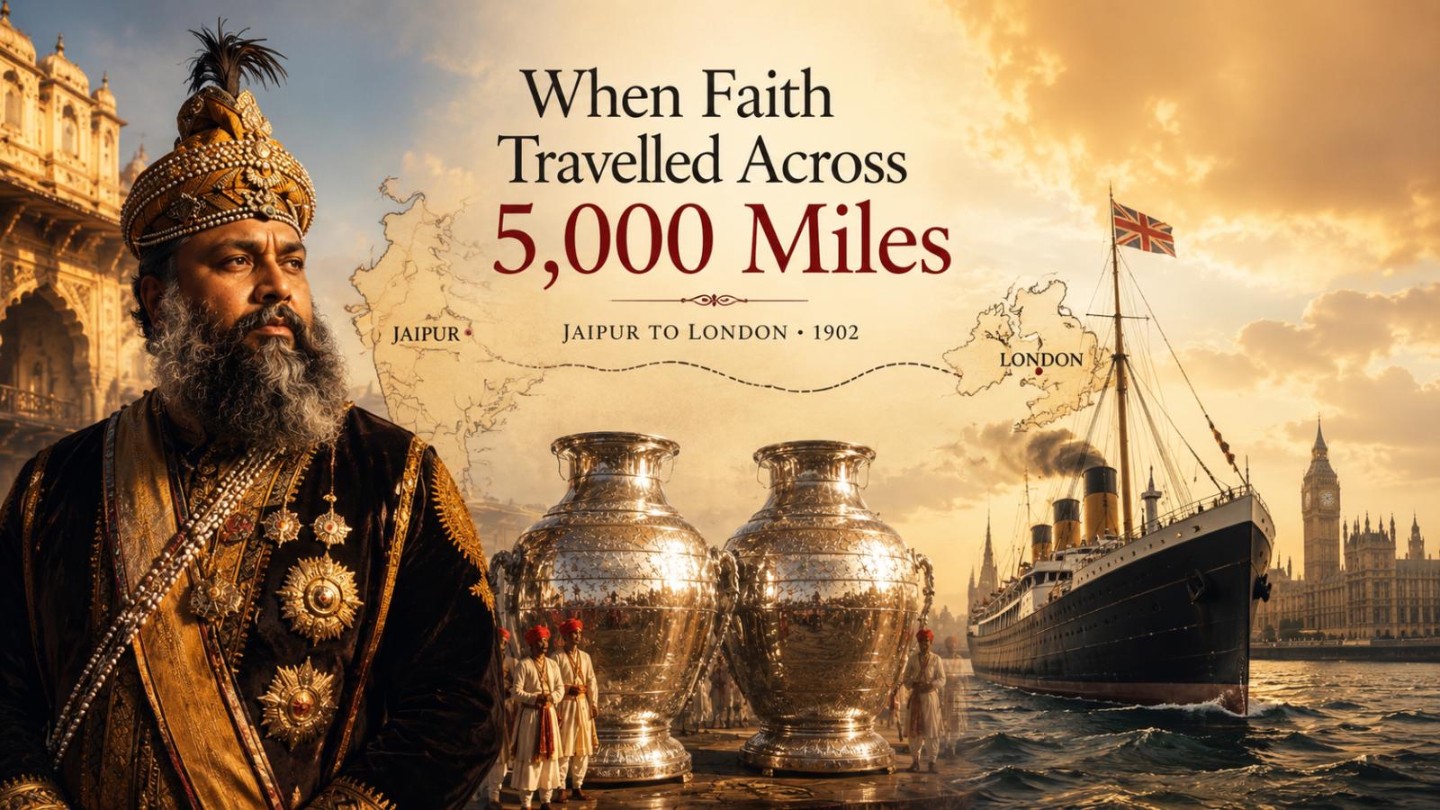 Why Jaipur’s Maharaja Carried Ganga Water to London in 1902