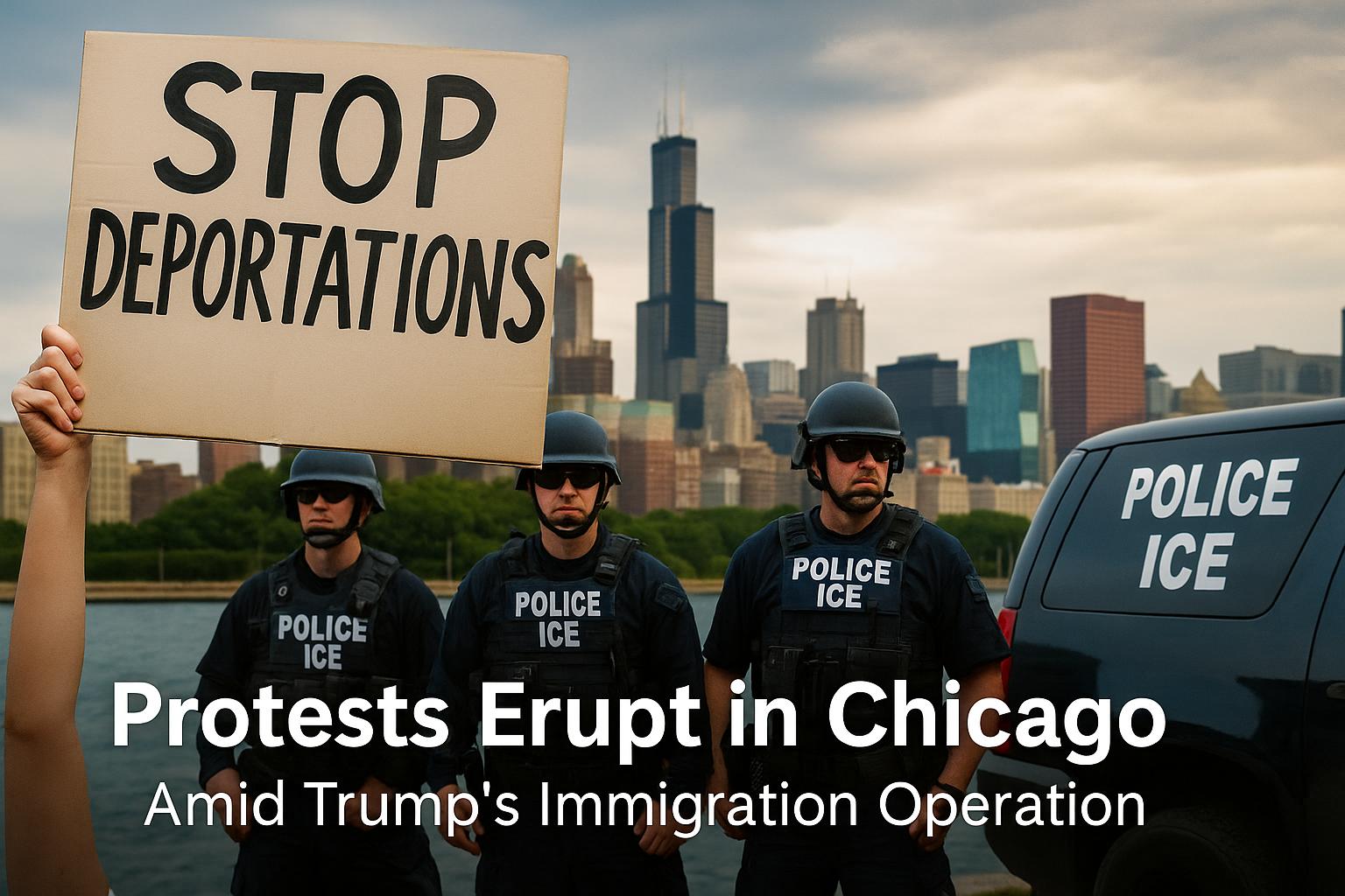 Operation Midway Blitz raises tensions in Chicago with protests and enforcement fears