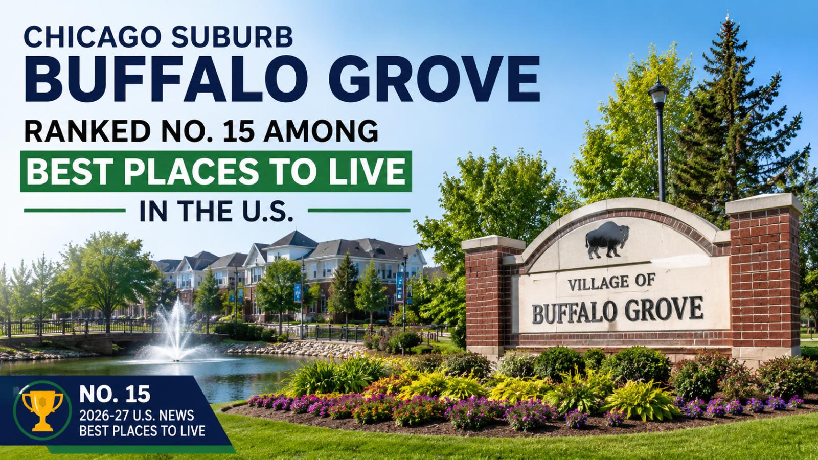 Chicago Suburb Buffalo Grove Ranks No. 15 in U.S. Livability List