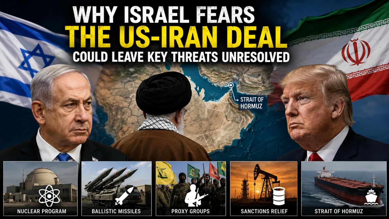 Why Israel Fears the US-Iran Deal Could Leave Key Threats Unresolved