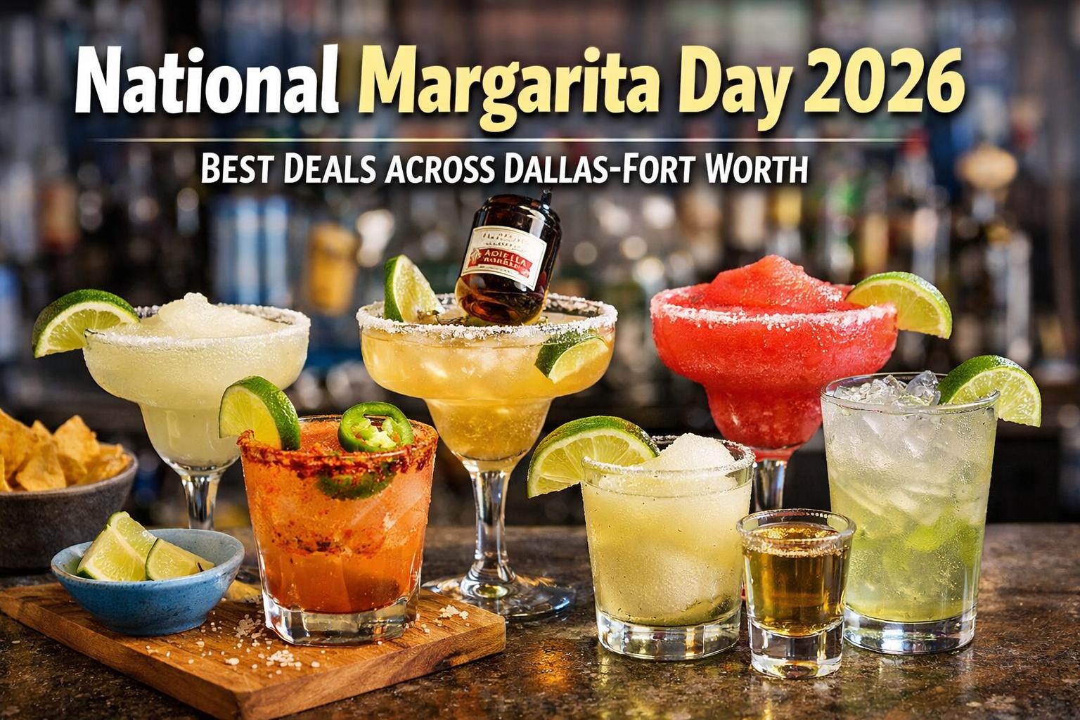National Margarita Day 2026 best drink deals across Dallas-Fort Worth
