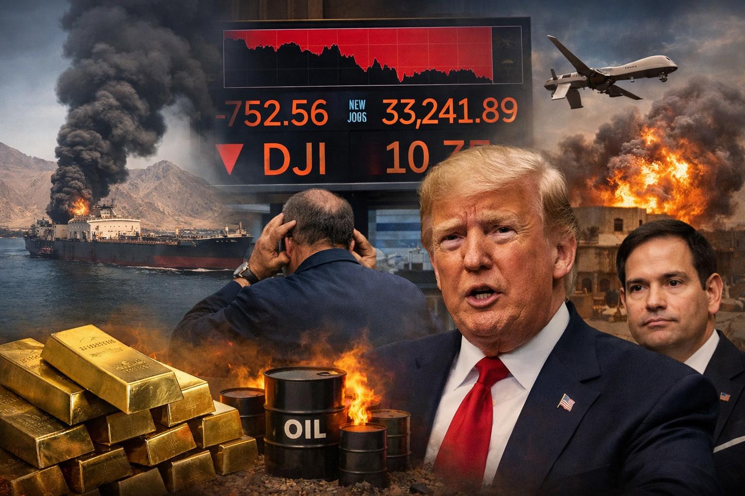 Global markets fall as U.S.-Iran war spreads across Middle East