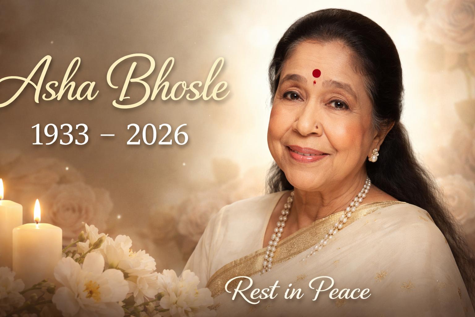 India mourns Asha Bhosle as stars and leaders honor her legacy