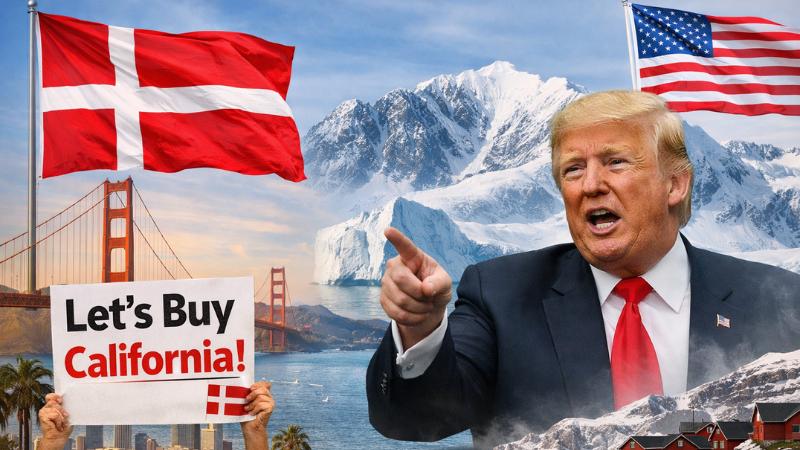 Satirical Danish petition to buy California resurfaces amid Trump Greenland remarks