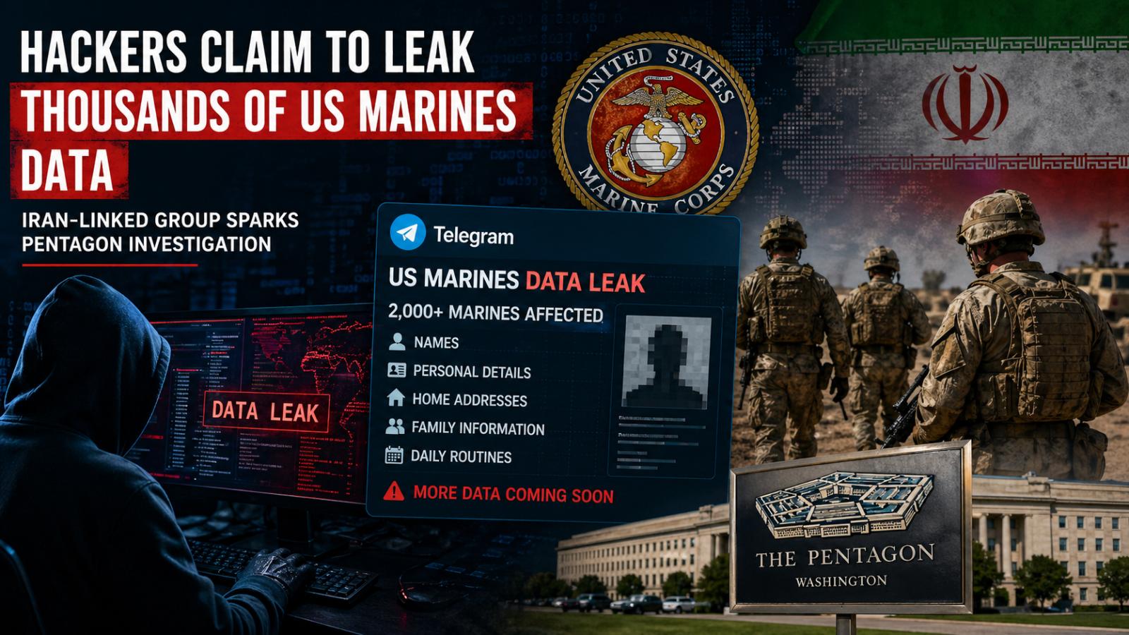 What happened in the US Marines data breach Hackers claim to leak thousands of records