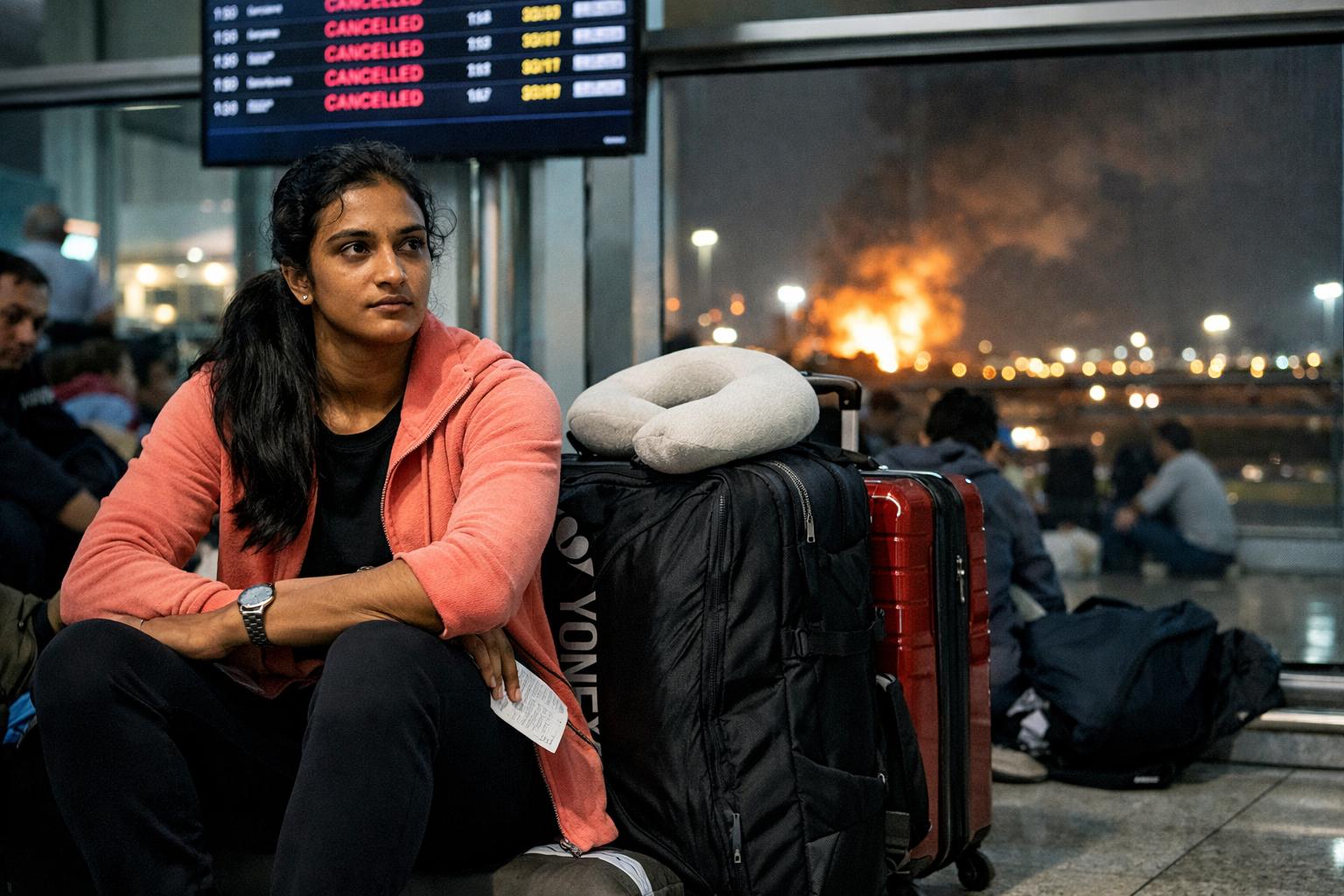 PV Sindhu Stranded in Dubai as Middle East Conflict Disrupts Gulf Air Travel
