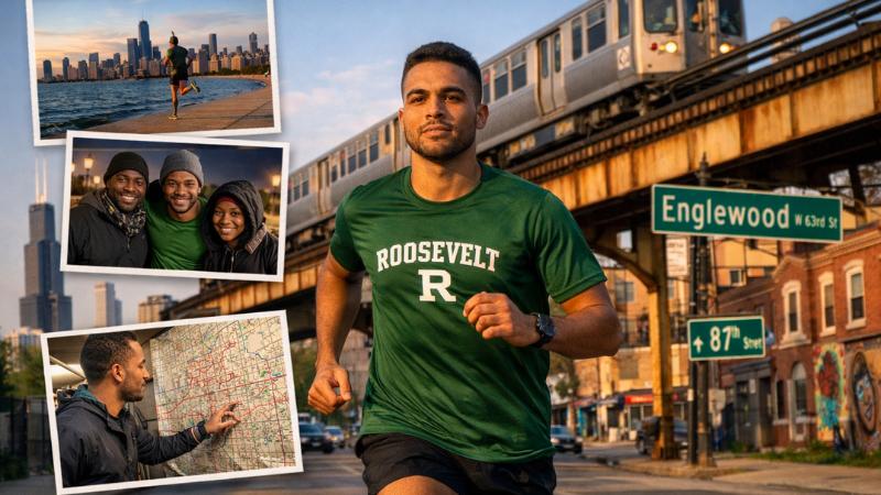 Chicago graduate student aims to run every street in the city by April