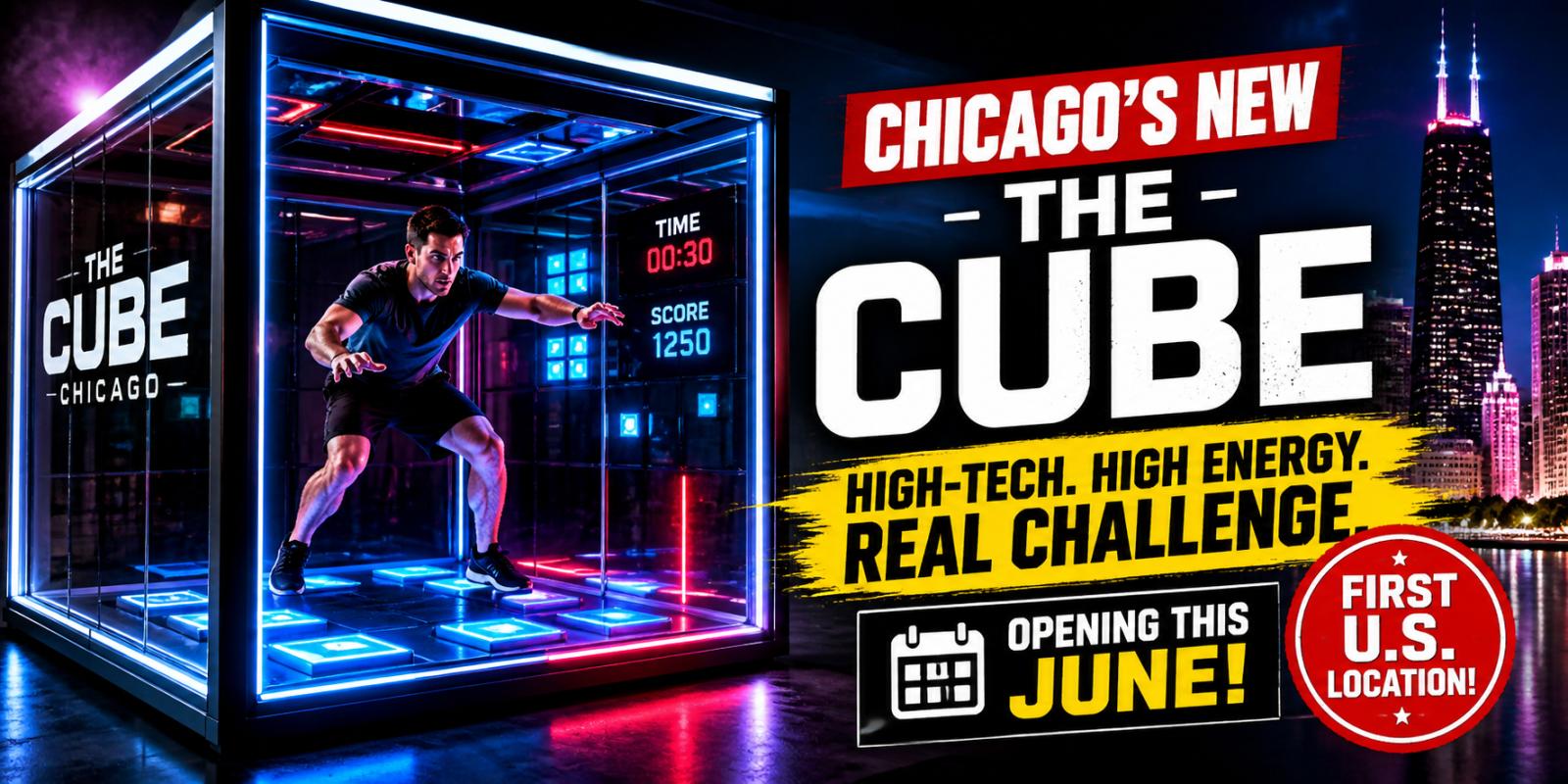 The Cube Chicago: Inside the High-Tech Gaming Experience Opening This June