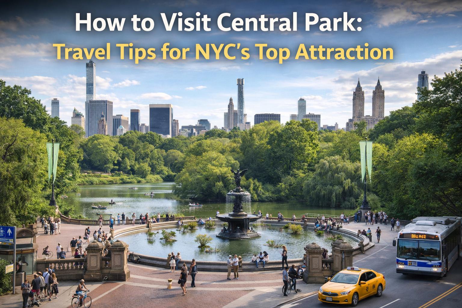 Central Park remains top destination for visitors in New York City