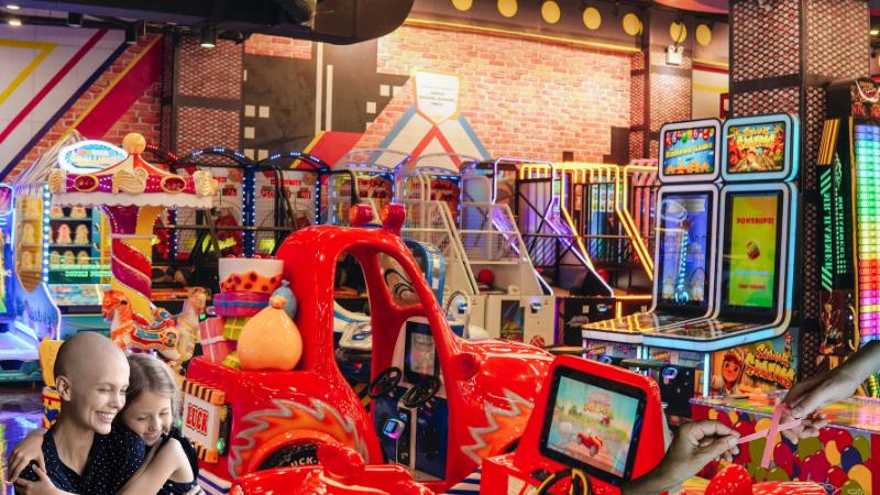 ​Children with cancer enjoy fun-filled day at megamall through special summer camp