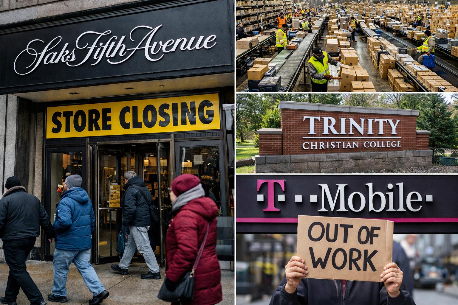 Illinois layoffs impact hundreds as major retailers and institutions cut jobs