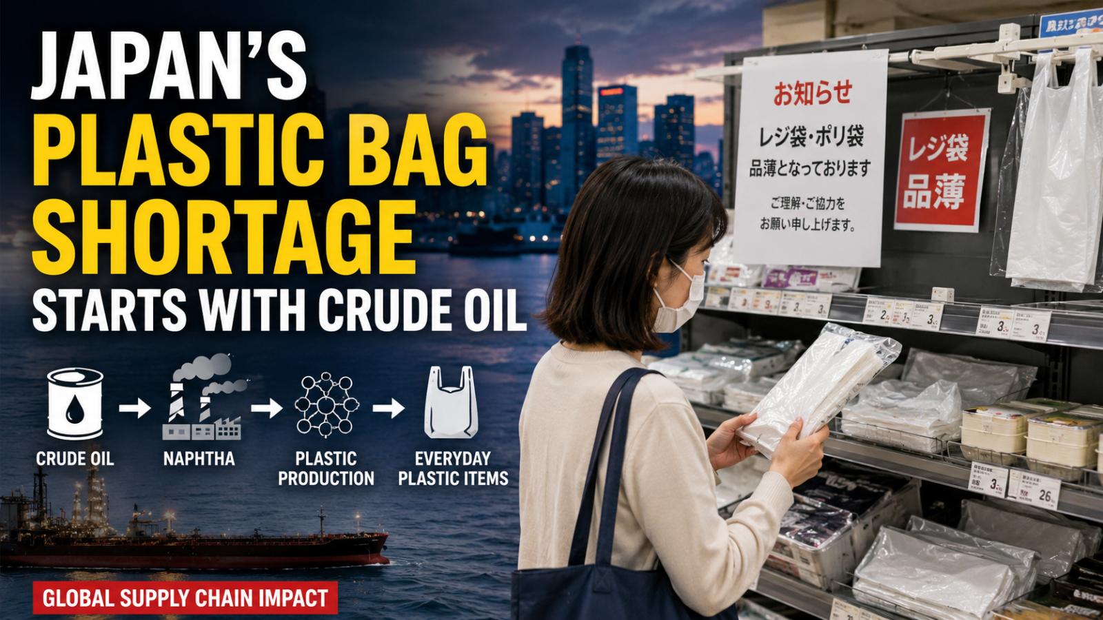 Japan Plastic Bag Shortage: Why Crude Oil Is Hitting Daily Life