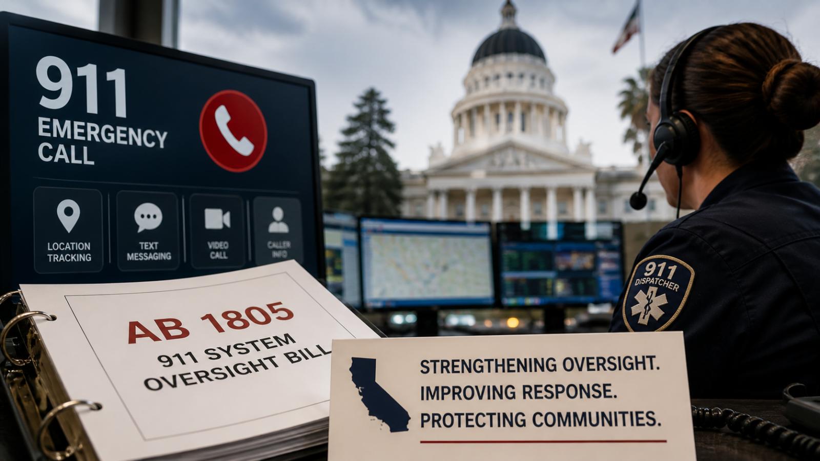 California 911 Upgrade Audit Bill Targets $456M Failure and Delays