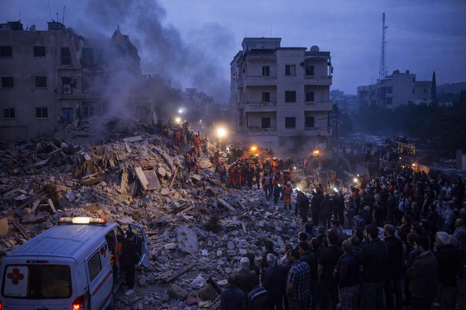 Israeli airstrikes in Lebanon kill six as Qatar briefly raises security threat alert