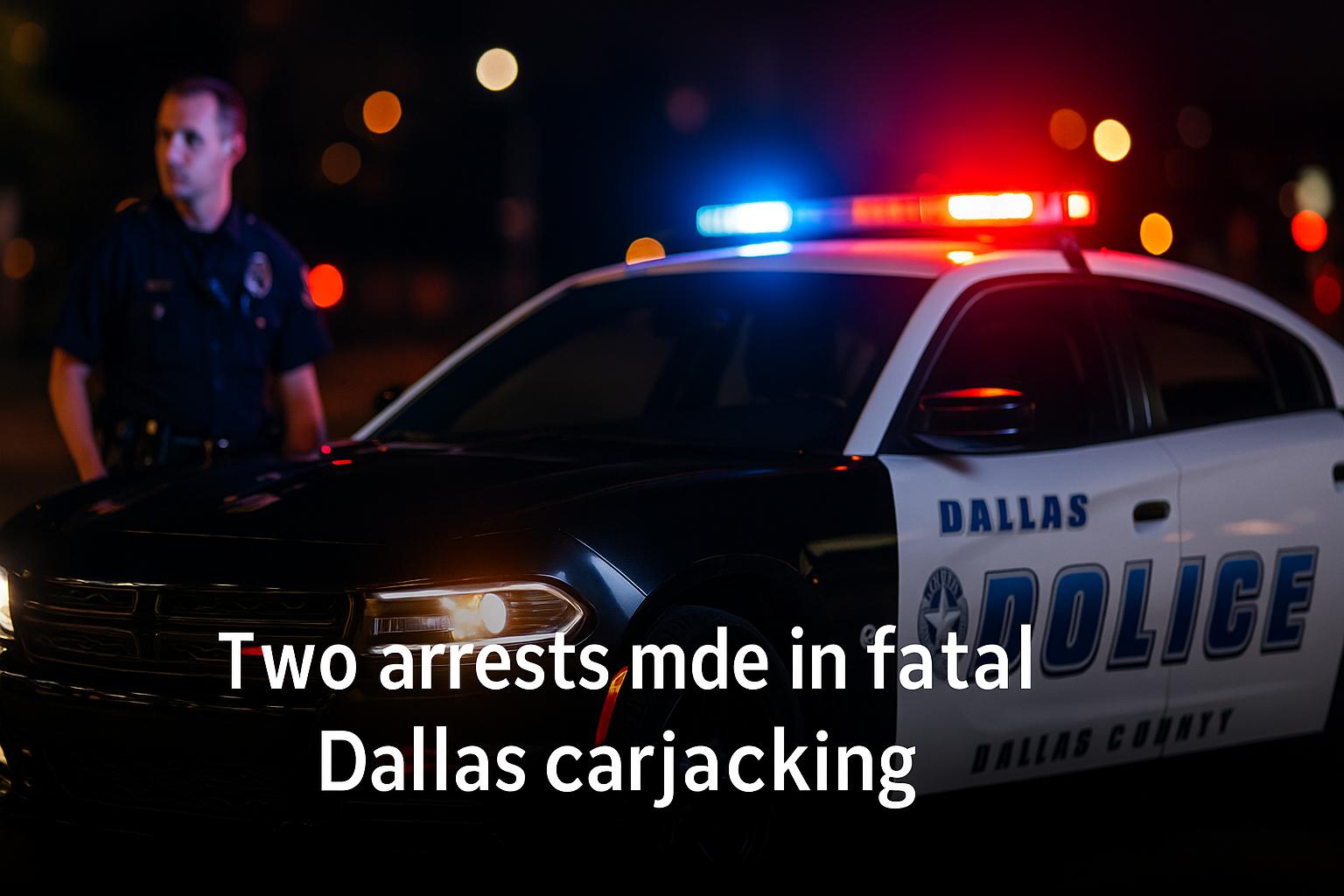 Dallas police arrest two suspects in deadly carjacking case