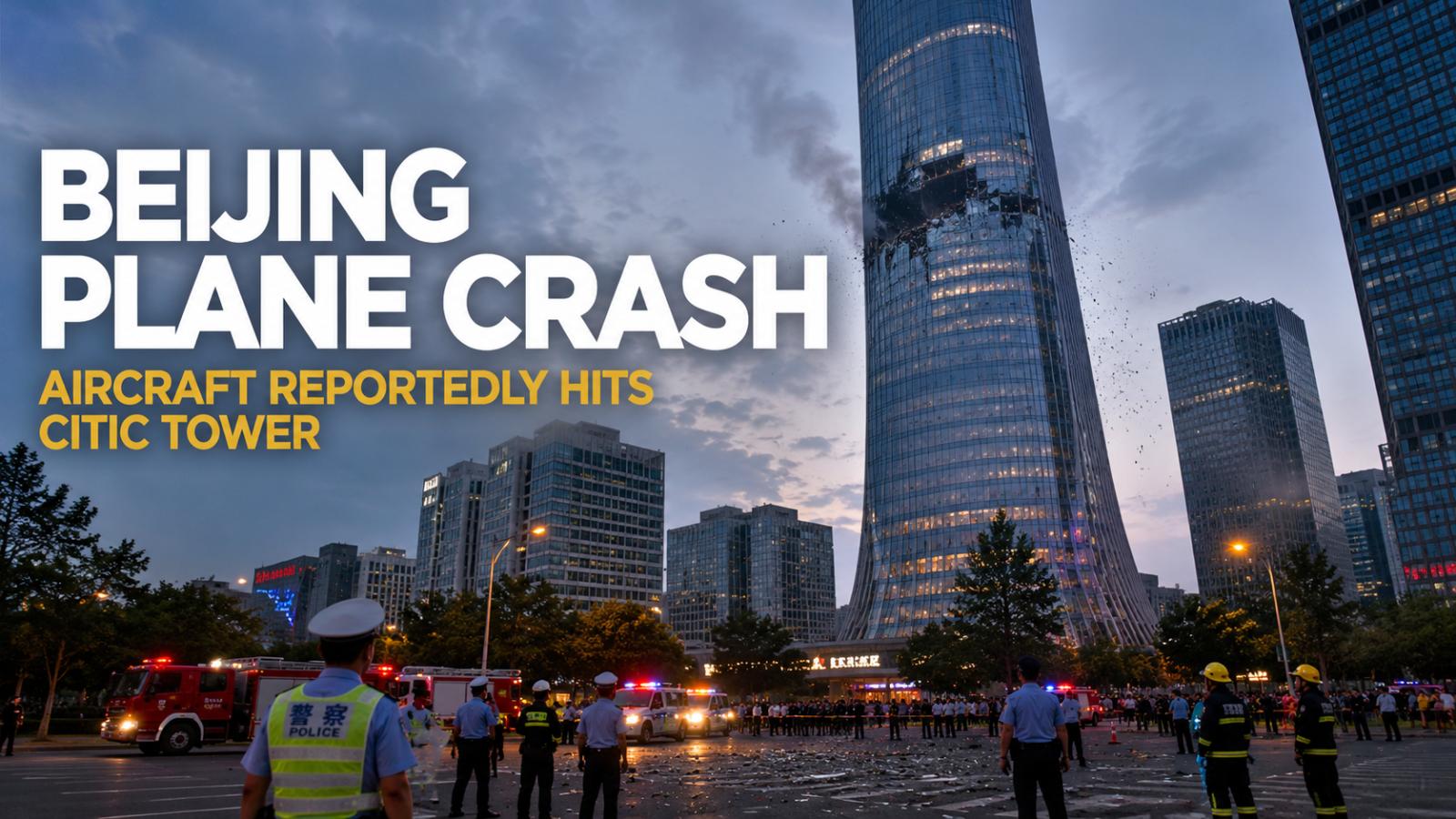 Beijing Plane Crash: Aircraft Reportedly Hits CITIC Tower