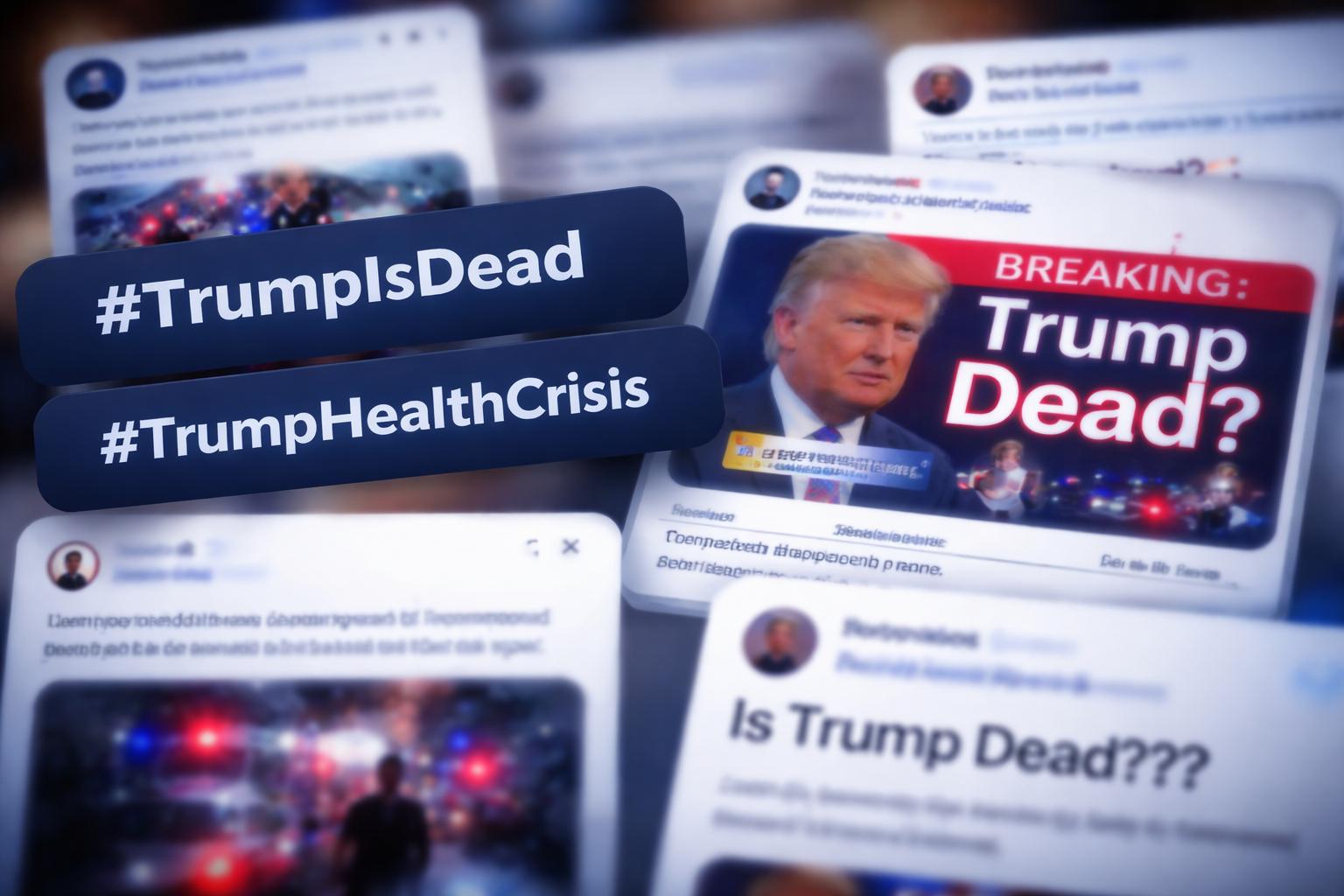 Why social media revives false Trump death claims in 2026