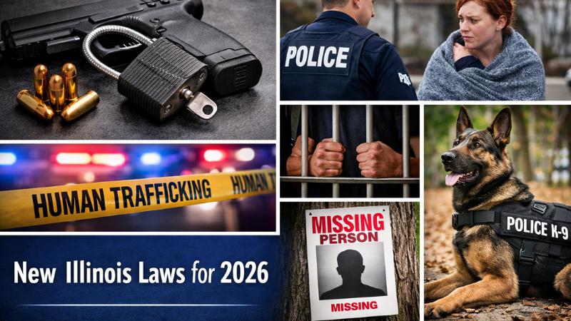 Illinois enacts wide-ranging public safety and gun laws set to take effect in 2026