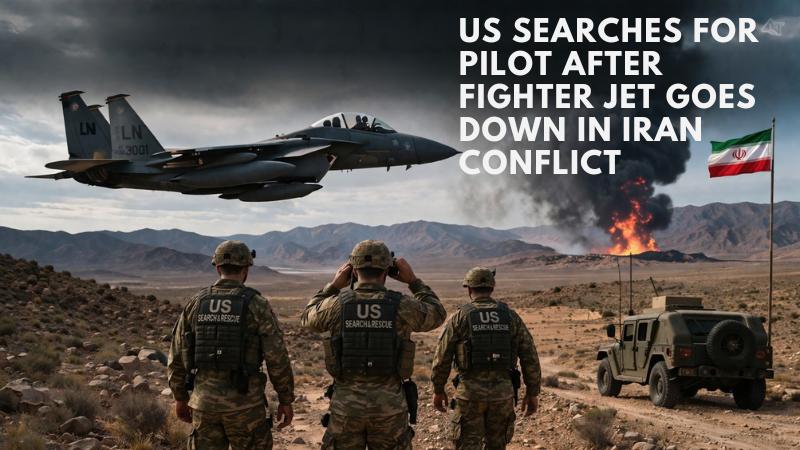 American fighter jet lost in Iran as US intensifies military operations